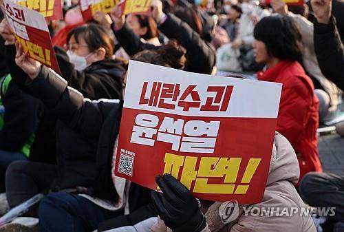 전주서 열린 윤석열 파면 전북도민대회 [연합뉴스 자료사진]