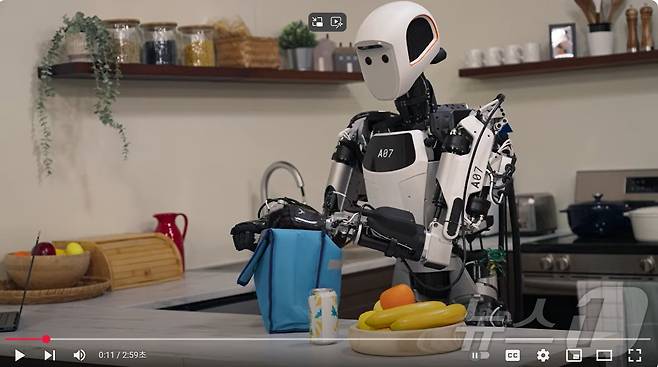 구글 딥마인드 제미나이 로보틱스(유튜브 영상 캡처)