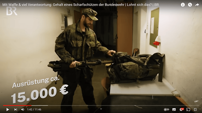 독일 재무장!!! 독일 연방군 중사 연봉 및 대우는?