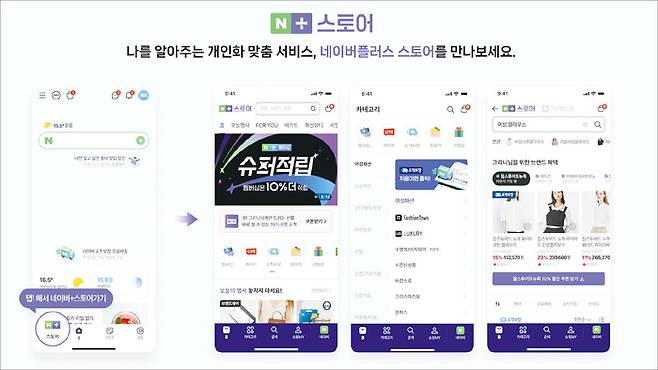 네이버가 커머스 기능을 강화한 새로운 서비스 ‘네이버플러스 스토어’를 공개할 예정이다. (네이버 제공)