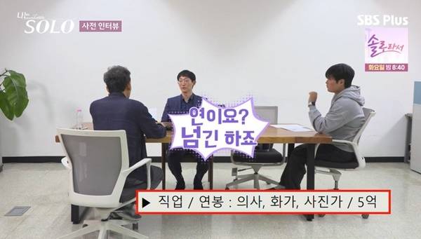 ENA, SBS Plus ‘나는 SOLO’ 캡처