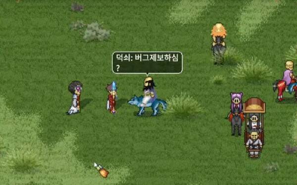 - 환상 북방대초원에서 부활 비서 사용하는 모습을 보여준 덕쇠 [출처: 유튜브 덕쇠]