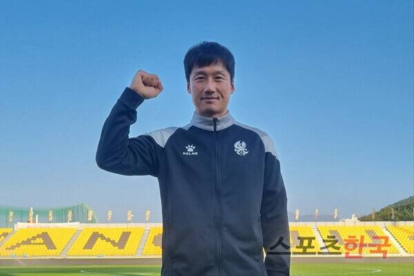 2023년 스포츠한국과 인터뷰 당시 이정효 광주FC 감독. ⓒ스포츠한국 김성수 기자