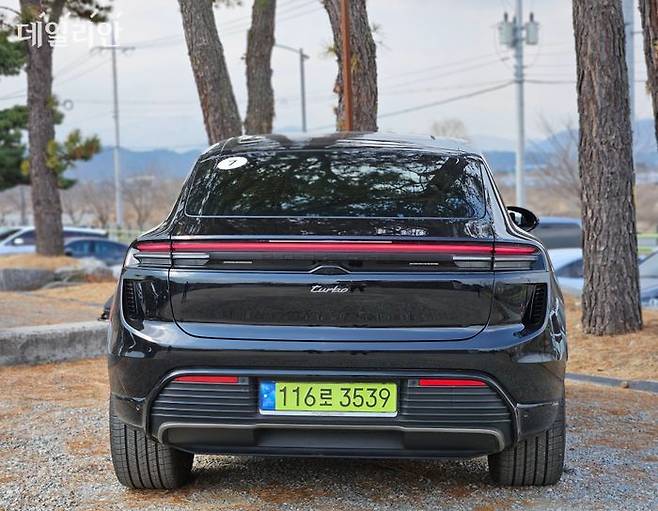 마칸 일렉트릭 후면. ⓒ데일리안 정진주 기자