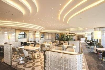 신세계 푸드를 통해 4월 삼식 서비스가 제공 될 트리니티라운지 / DK아시아 제공