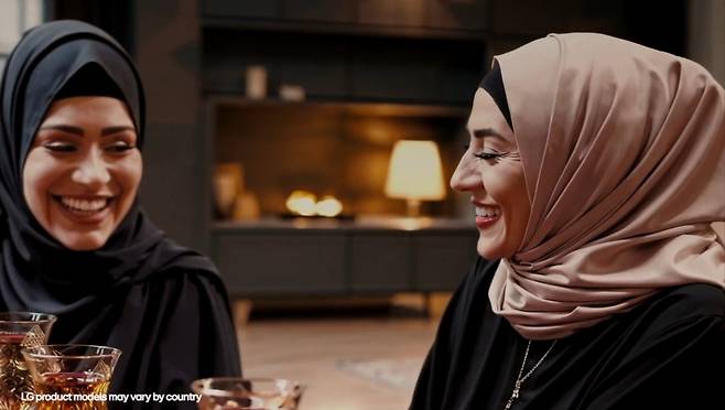 사진=라마단 기간에 맞춘 LG전자의 유튜브 광고 영상 갈무리