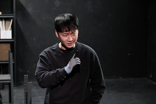 직장인 극단 '인연'이 무대에 올린 연극 '그을린 사랑'. 인연