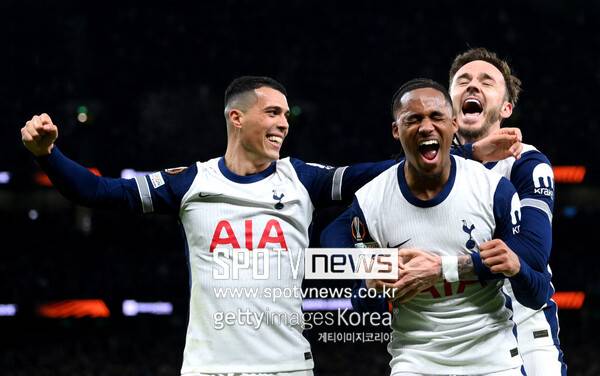 ▲ 토트넘의 윌슨 오도베르는 멀티골, 제임스 매디슨은 손흥민의 도움을 받아 1골을 터뜨렸다.