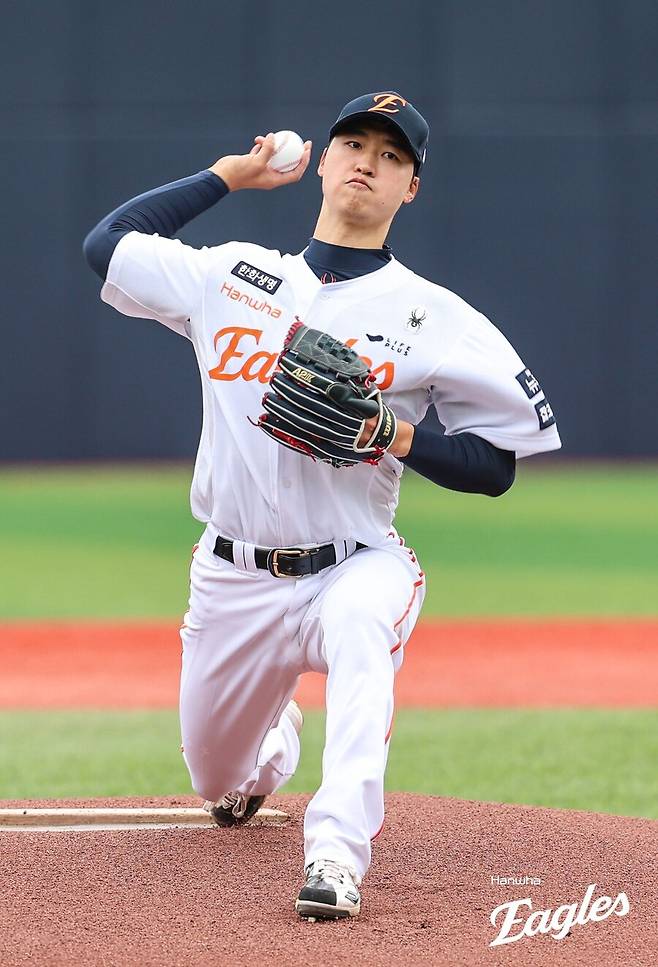 ▲ 엄상백 ⓒ한화 이글스