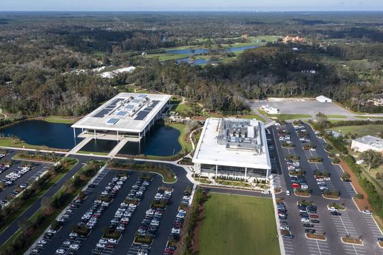 PGA 투어 헤드쿼터(왼쪽)와 스튜디오. 사진 PGA투어