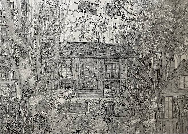 하만홍 작가 작품 '날자.'