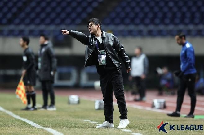 광주 FC 이정효 감독. 사진=한국프로축구연맹