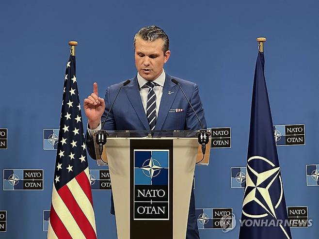 피트 헤그세스 미국 국방장관 [연합뉴스 자료사진]