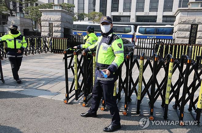 윤 대통령 탄핵 선고 앞둔 헌재 [연합뉴스 자료사진]