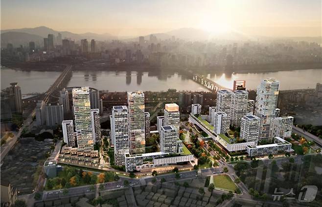 자양 4동 A구역 주택정비형 재개발사업 조감도(서울시 제공)