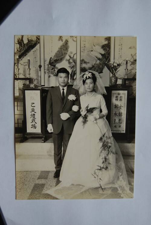 김용원 열사 결혼사진.             김정진 감독 제공