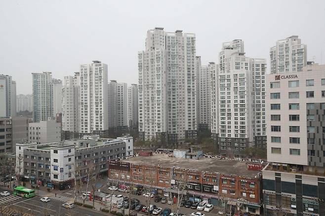 서울 강남구 대치동 래미안대치팰리스 아파트 전경 [매경DB]