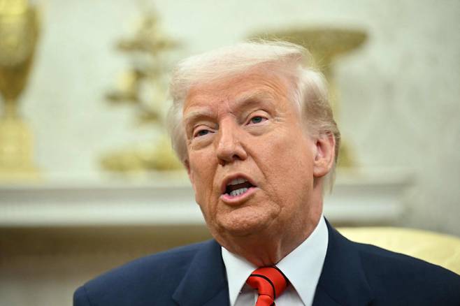 도널드 트럼프 미국 대통령. 연합뉴스