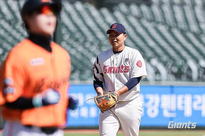 ▲ 박진 ⓒ롯데 자이언츠