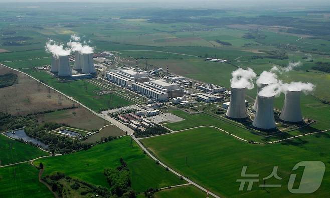 한국수력원자력이 '24조 원' 규모의 체코 신규 원전 건설사업을 수주하는데 성공했다. 체코 신규원전 예정부지 두코바니 전경. (한국수력원자력 제공)2024.7.18/뉴스1