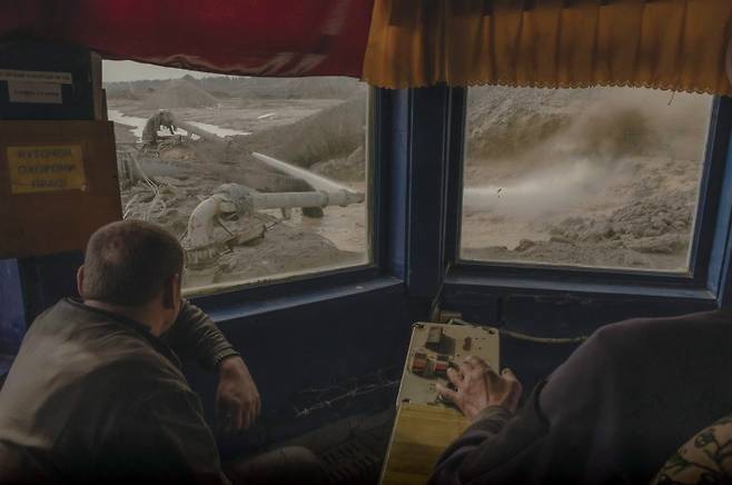 2월 28일 우크라이나 지토미르 지역 티타늄 광산/ AFP연합