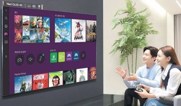 삼성TV에 게임패스가 기본 탑재되다
