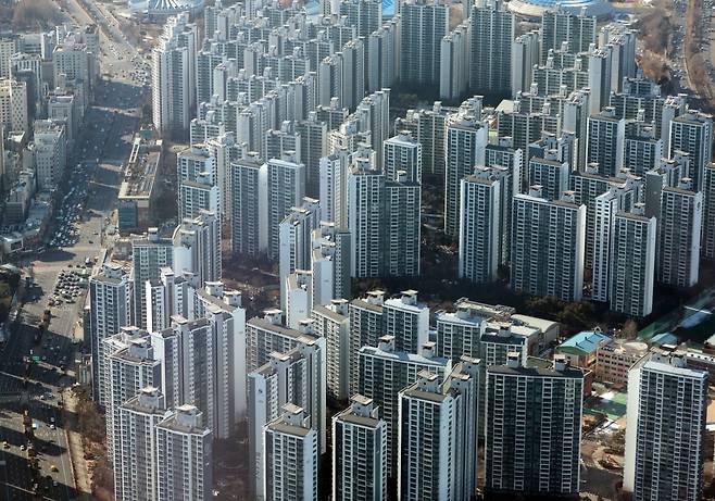 잠실 한 아파트 단지. 사진=최혁 기자