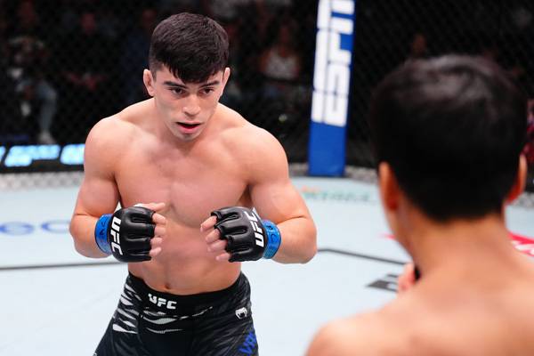 바셰호스는 이날 근접 공격이 통했다. 사진 제공= UFC