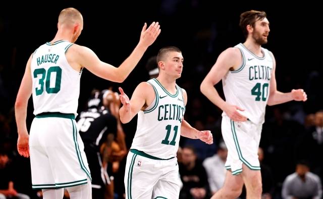 만약 프리차드가 올해의 식스맨으로 선정된다면 2022-23시즌 말콤 브록던 이후 2년 만에 보스턴 유니폼을 입고 최고의 식스맨이 된다. 사진=AP=연합뉴스 제공