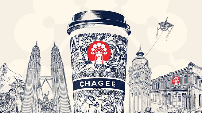 중국의 밀크티 브랜드 패왕차희 [패왕차희 웹사이트 갈무리]
