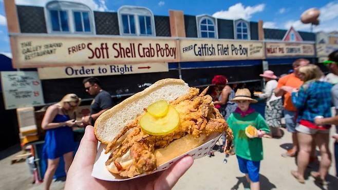 매거진 ‘타임아웃’은 세계 최고 음식 도시로 뉴올리언스를 선정했다. 타임아웃 사이트 캡처