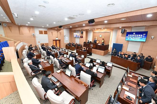 김해시의회 임시회  [김해시 제공. 재판매 및 DB 금지]