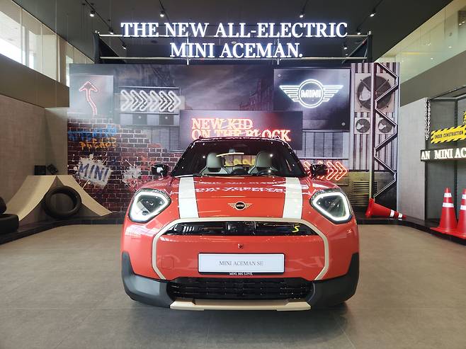 더 뉴 올-일렉트릭 미니 에이스맨./사진=도다솔 기자