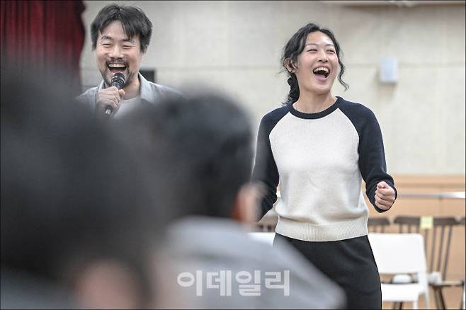연극 ‘코믹’ 연습 공개 현장(사진=세종문화회관)
