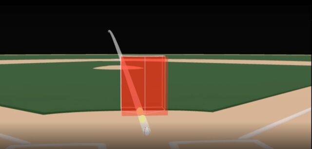 티빙이 공개한 김도현의 커브가 스트라이크가 된 이유/티빙 캡쳐