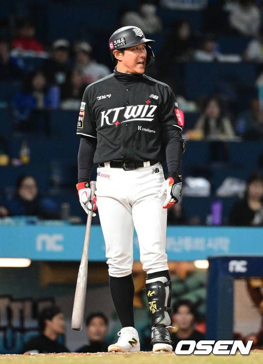 [OSEN=김성락 기자] KT 위즈 황재균. 2025.03.13