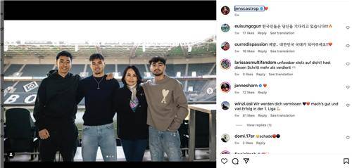 카스트로프의 SNS 사진 [카스트로프 SNS 캡처. 재판매 및 DB 금지]