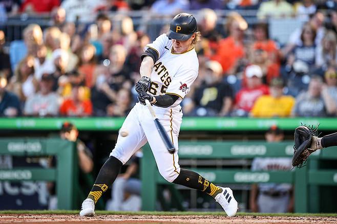 (피츠버그 외야수 잭 스윈스키)