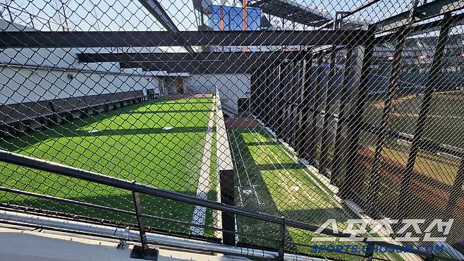 17일 대전 한화생명볼파크에서 열린 KBO리그 시범경기 한화와 삼성의 경기. 대전한화생명볼파크 신축구장 전경. 전=송정헌 기자songs@sportschosun.com/2025.03.17/