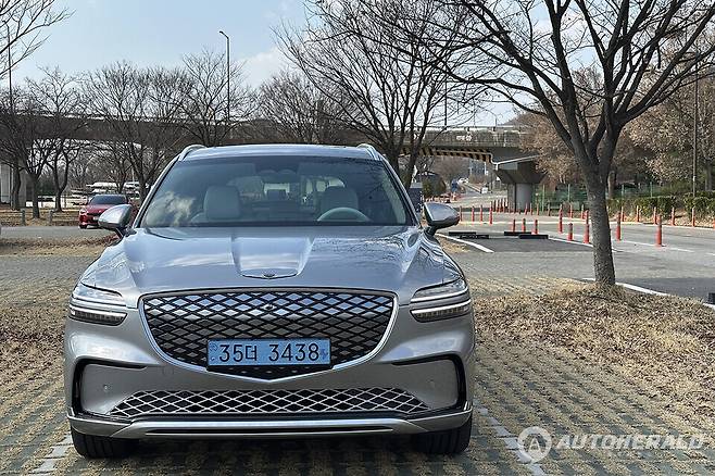 제네시스 GV70 전동화 부분변경(오토헤럴드 김훈기 기자)