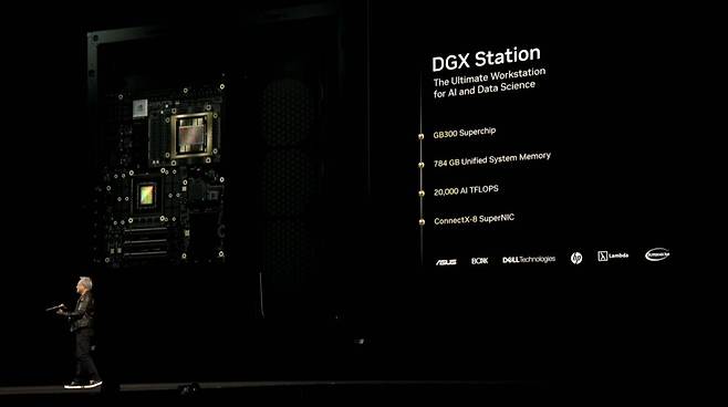 소형 인공지능 컴퓨터 DGX 스파크와 DGX 스테이션을 출시할 예정이다 / 출처=엔비디아