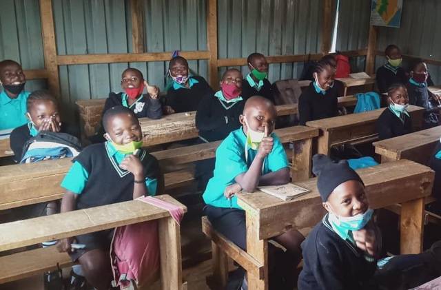 아프리카 케냐의 초등학교 지원사역 현장. 국제사랑재단 제공