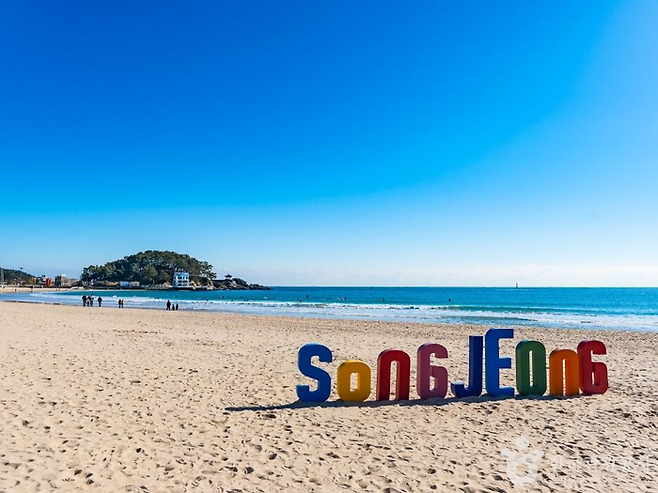 송정해수욕장/ 사진=한국관광공사 홈페이지