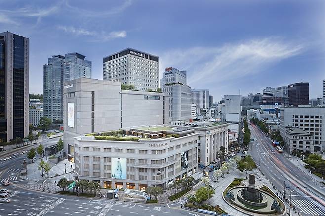 신세계백화점 본점 전경.[사진제공=신세계백화점]