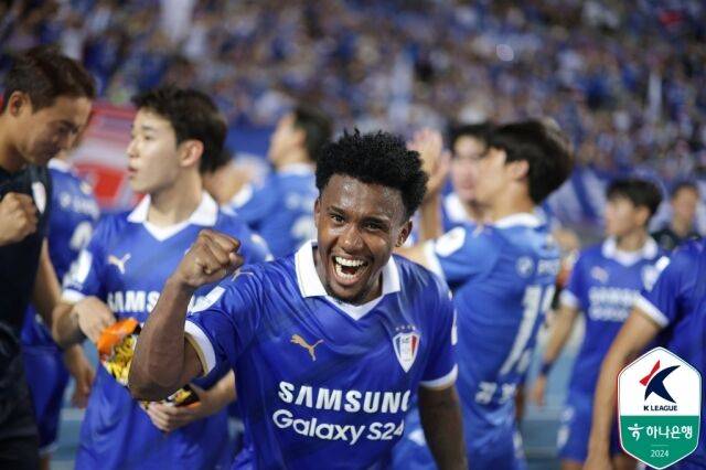 수원 삼성 파울리뇨./프로축구연맹