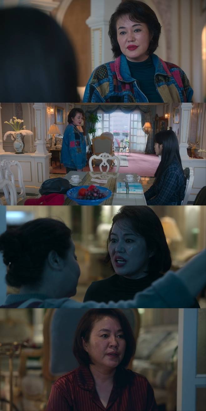 넷플릭스 드라마 ‘폭싹 속았수다’에 제니 엄마 미향 역으로 출연한 배우 김금순의 주요 연기장면. 사진 넷플릭스