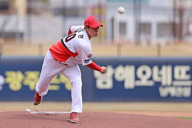 KIA 5선발 김도현 [KIA 타이거즈 제공. 재배포 및 DB 금지]