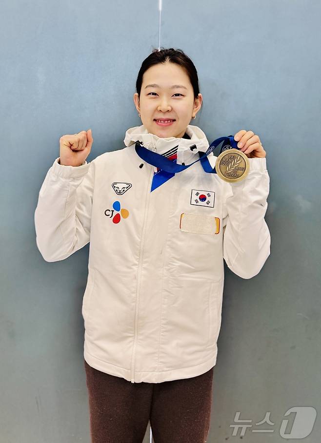스피드스케이팅 여자 단거리 간판 김민선.2025.318/뉴스1 ⓒ News1 서장원 기자