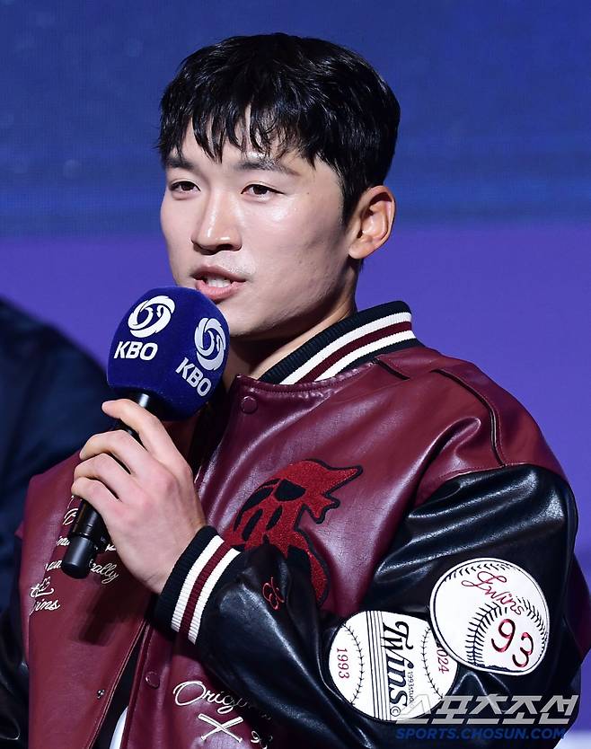 20일 서울 잠실 롯데호텔월드 크리스탈볼룸에서 2025 KBO리그 미디어데이가 열렸다. 미디어데이에 참석한 LG 박해민. 잠실=송정헌 기자songs@sportschosun.com/2025.03.20/