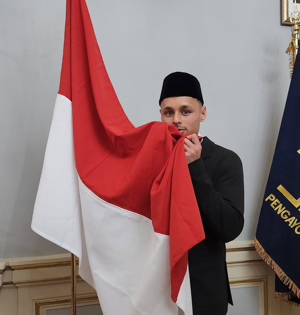 딘 제임스(인도네시아). 인도네시아축구협회 인스타그램 캡처